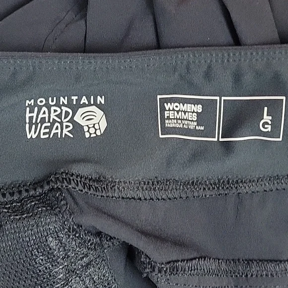 Mountain HardWear Dynama black ankle pants size Large - Picture 5 of 6